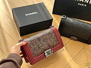 Chanel Le Boy Red 25 cm - 5