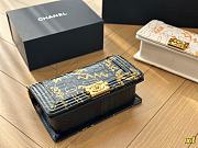 Chanel Le Boy Black And Yellow 25 cm - 3
