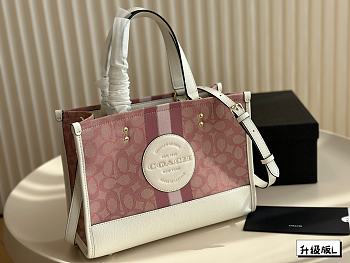 Coach Field Tote Pink 30 x 23 cm