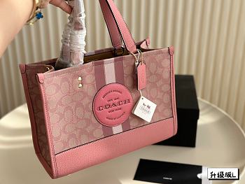 Coach Field Tote Dark Pink 30 x 23 cm