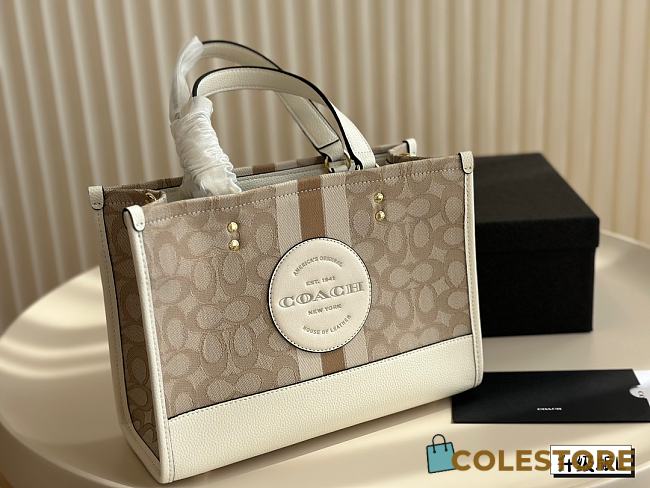Coach Tote Beige 30 x 23 cm - 1