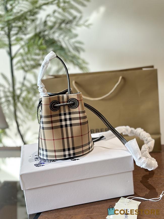 Burberry Bucket Bag In Brown 15 x 20 cm - 1