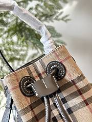 Burberry Bucket Bag In Brown 15 x 20 cm - 6