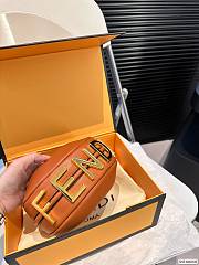 Fendi Graphy Black Mini Bag 18 x 10 cm  - 5