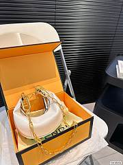 Fendi Graphy Ivory Mini Bag 18 x 10 cm  - 1