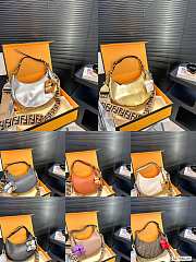 Fendi Graphy Bag Blue 25 x 13 cm - 2