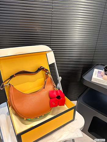 Fendi Graphy Brown 23 x 15 cm 