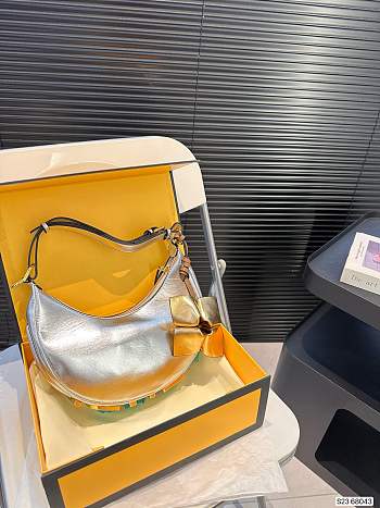 Fendi Graphy Silver 25 x 13 cm 