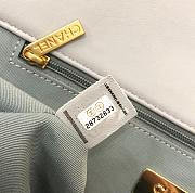 Chanel 19 Flap Bag Grey AS1161 30 x 20 x 10 cm - 3