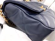 Chanel 19 Flap Bag Black AS1161 30 x 20 x 10 cm - 6
