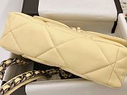 Chanel 19 Flap Bag Yellow AS1161 30 x 20 x 10 cm - 3