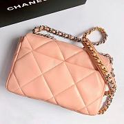 Chanel 19 Flap Bag Orange-Pink AS1161 30 x 20 x 10 cm - 6