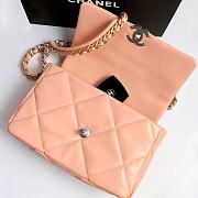 Chanel 19 Flap Bag Orange-Pink AS1161 30 x 20 x 10 cm - 5