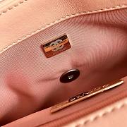 Chanel 19 Flap Bag Orange-Pink AS1161 30 x 20 x 10 cm - 4