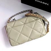 Chanel 19 Flap Bag Green AS1161 26 x 16 x 9 cm - 4
