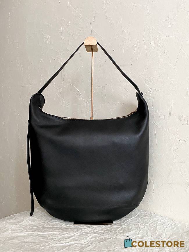The Row Womens Allie N/S Leather Hobo Bag In Black 40 x 8 x 37 cm - 1