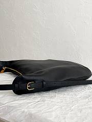 The Row Womens Allie N/S Leather Hobo Bag In Black 40 x 8 x 37 cm - 5