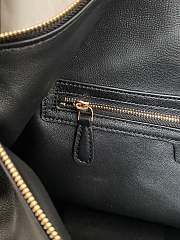 The Row Womens Allie N/S Leather Hobo Bag In Black 40 x 8 x 37 cm - 4