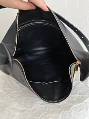 The Row Womens Allie N/S Leather Hobo Bag In Black 40 x 8 x 37 cm - 2