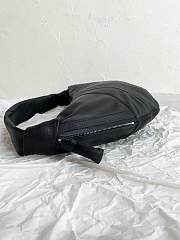 Lemaire Small Croissant Bag Black 17 x 8 x 25.5 cm - 6