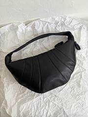 Lemaire Small Croissant Bag Black 17 x 8 x 25.5 cm - 5