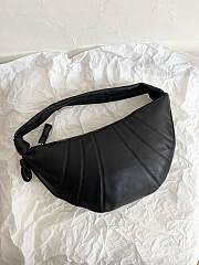 Lemaire Small Croissant Bag Black 17 x 8 x 25.5 cm - 4