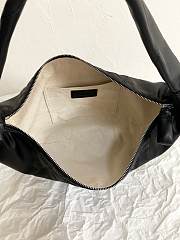 Lemaire Small Croissant Bag Black 17 x 8 x 25.5 cm - 3