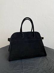 The Row Tote Margaux Seude Black 38 x 24 x 27 cm - 1