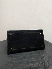The Row Tote Margaux Seude Black 38 x 24 x 27 cm - 6