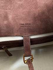 The Row Tote Margaux Seude Chocolate 38 x 24 x 27 cm - 2