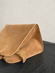 The Row Tote Margaux Seude Brown 38 x 24 x 27 cm - 6
