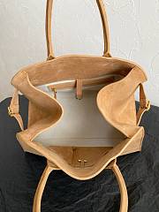The Row Tote Margaux Seude Brown 38 x 24 x 27 cm - 4
