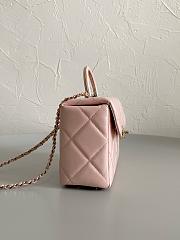 Chanel 23k Flap Bag Pink 19 x 8 x 12 cm - 2