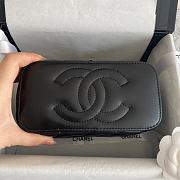 Chanel Medium Classic Box Black 16 x 8 x 10 cm - 6