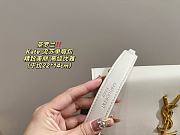 Saint Laurent Kate Tassel Meidum Shoulder Bag White 22 x 14 cm - 6