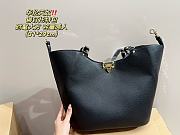 Valentino Garavani Rockstud Logo Detailed Shoulder Bag Black 31 x 29 cm - 5