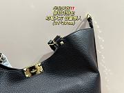 Valentino Garavani Rockstud Logo Detailed Shoulder Bag Black 31 x 29 cm - 6