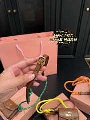 Miu Miu Mini Bag Brown 7 x 5 cm - 6