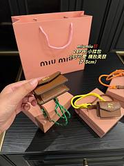 Miu Miu Mini Bag Brown 7 x 5 cm - 5