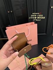 Miu Miu Mini Bag Brown 7 x 5 cm - 4