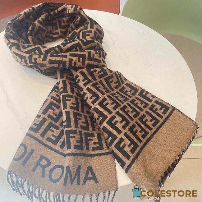 Fendi Scarf Brown  - 1