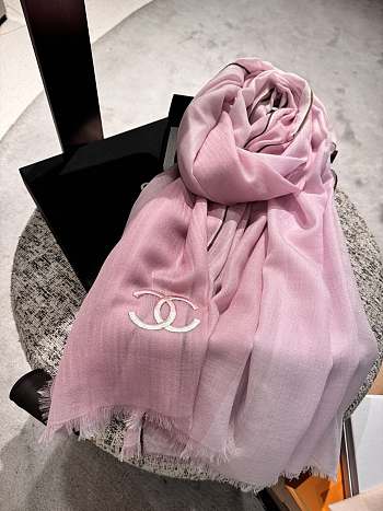 Chanel Pink Scarf