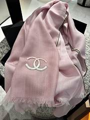 Chanel Pink Scarf - 4