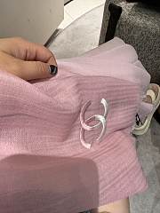 Chanel Pink Scarf - 3