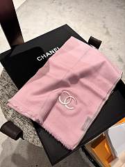 Chanel Pink Scarf - 2