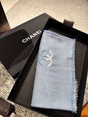 Chanel Blue Scarf  - 1