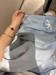 Chanel Blue Scarf  - 2