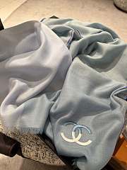 Chanel Blue Scarf  - 6