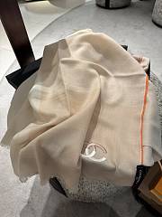 Chanel Beige Scarf 90 x 200 cm - 5