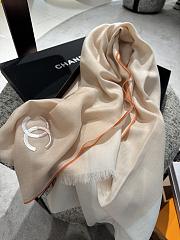 Chanel Beige Scarf 90 x 200 cm - 2